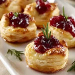 cranberry brie bites with puff pastry e1759765087837
