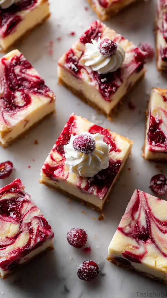 cranberry cheesecake bars recipe