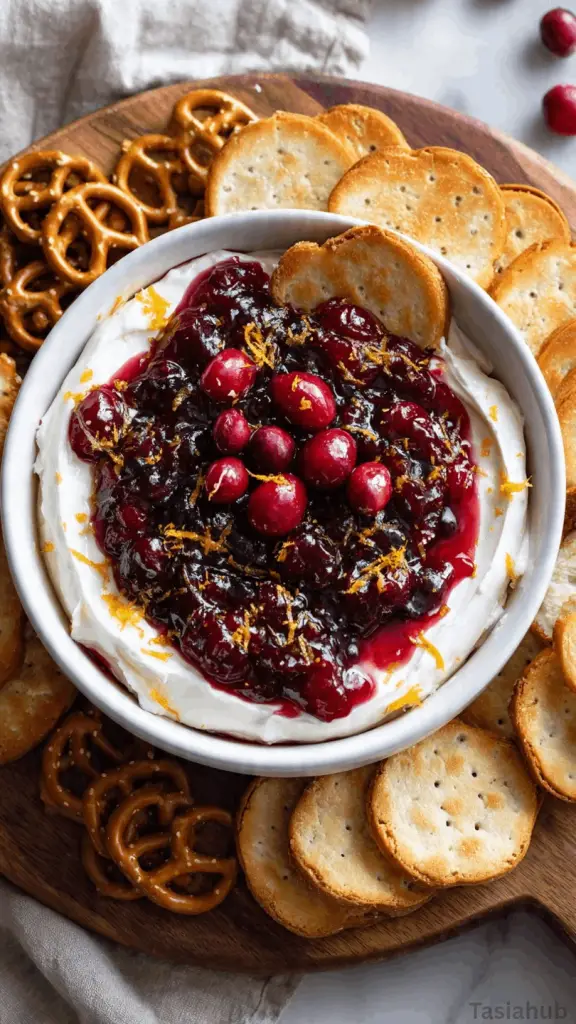 cranberry cream cheese dip