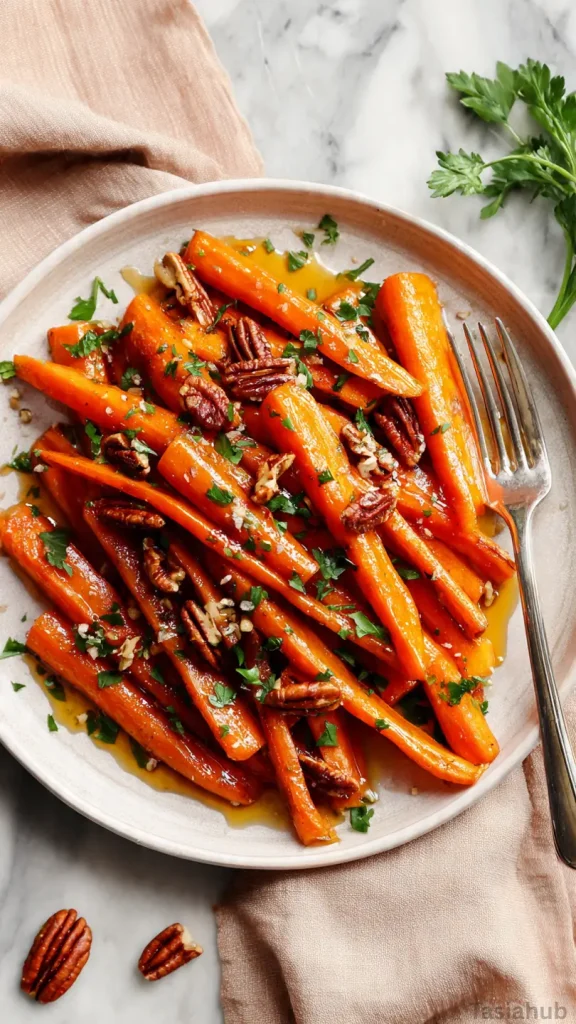 honey glazed roasted carrots recipe