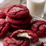 red velvet cheesecake cookies