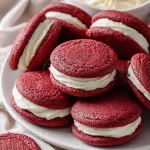 red velvet sandwich cookies