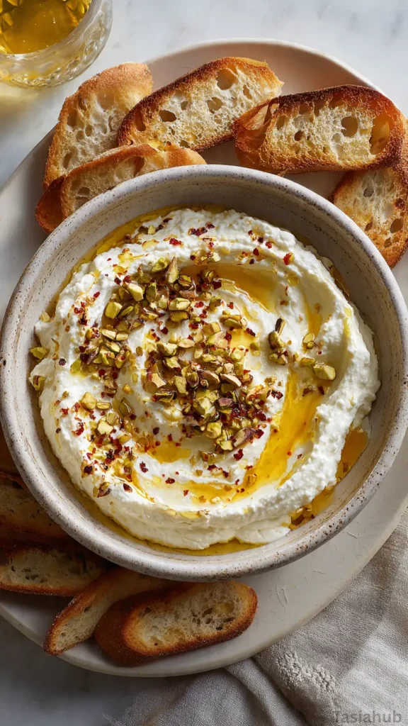 ricotta dip with hot honey