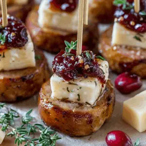 sheet pan smoked sausage cranberry bites