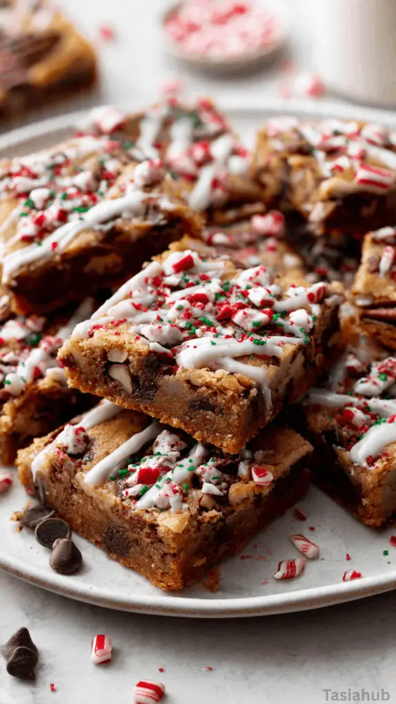 Christmas cookie bars