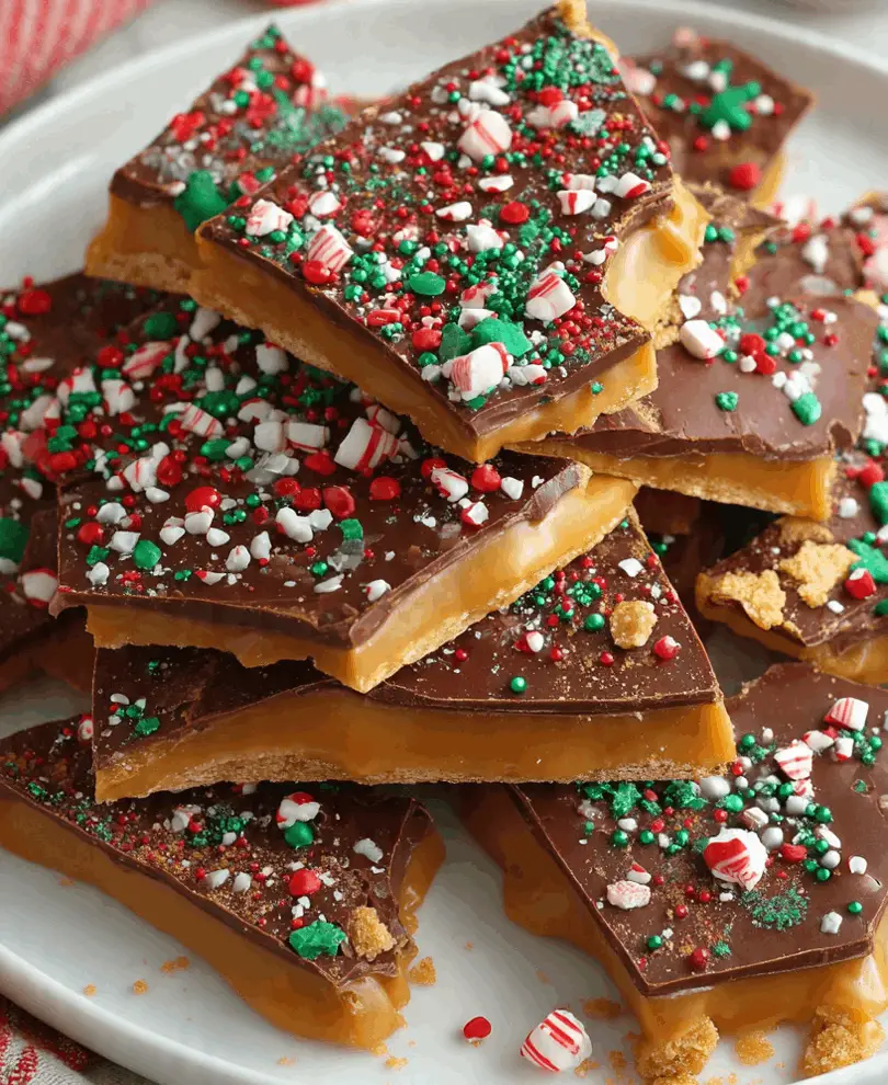 Christmas Cracker Toffee