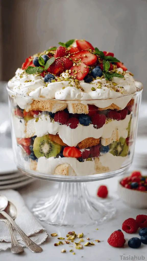 Christmas pavlova trifle