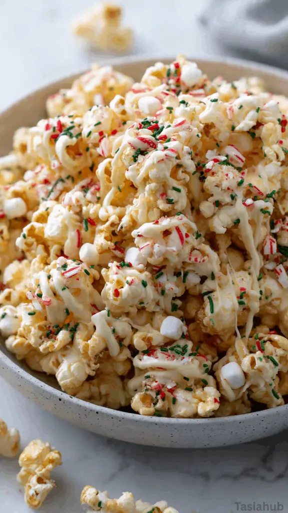Christmas popcorn