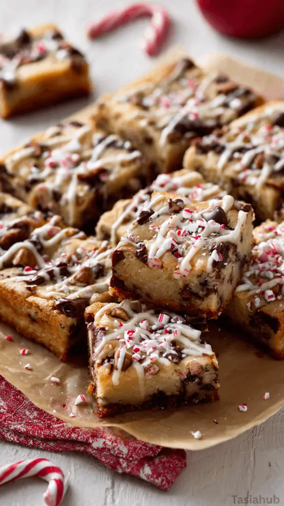 Xmas cookie bars