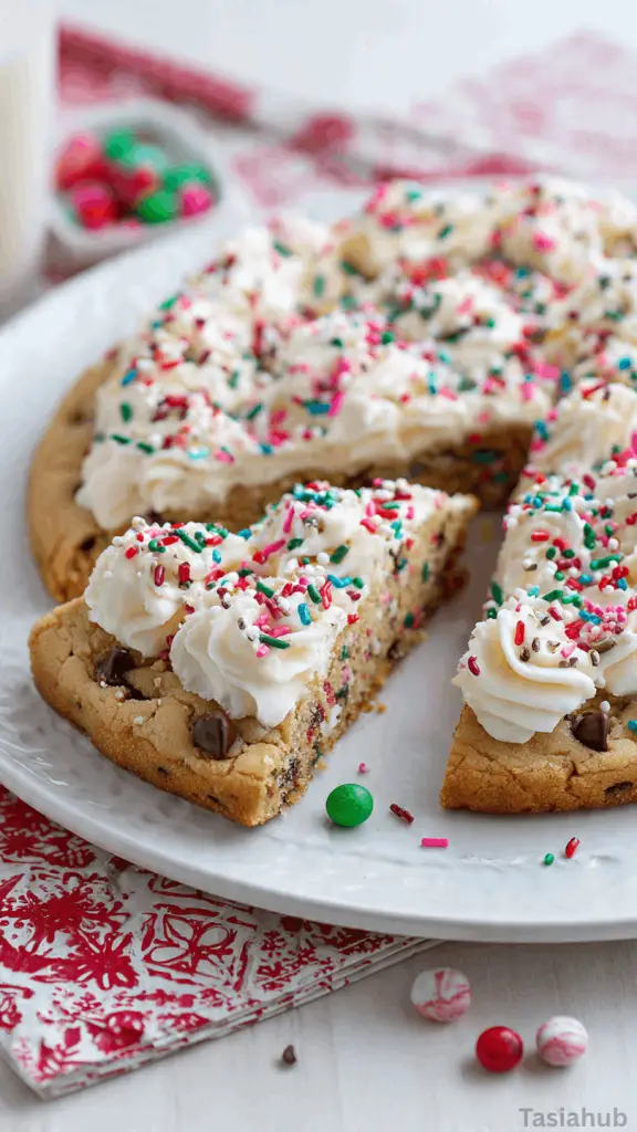 Xmas cookie cake