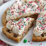 christmas cookie cake