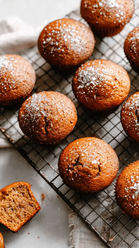 Xmas gingerbread muffins
