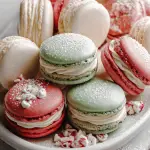 christmas macarons