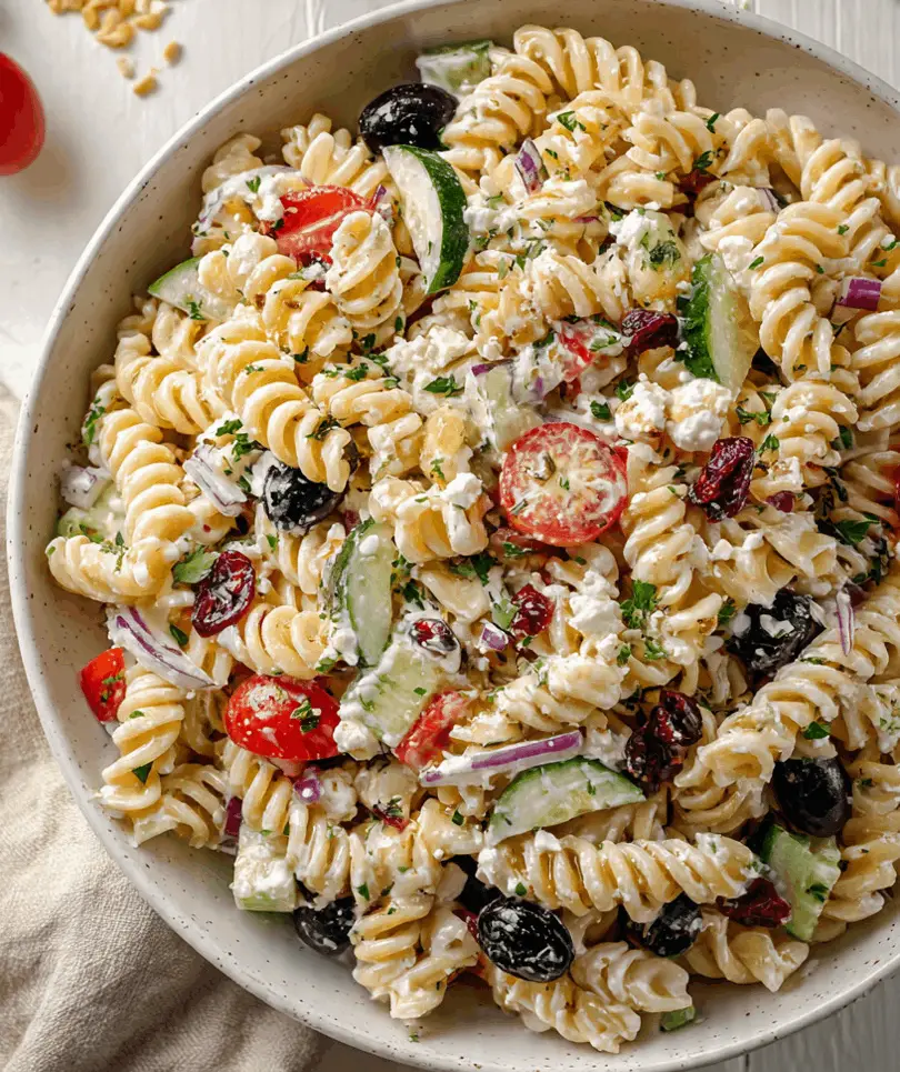 christmas pasta salad
