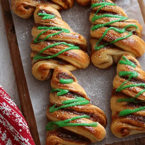christmas tree cinnamon rolls