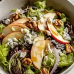 apple walnut and blue cheese salad