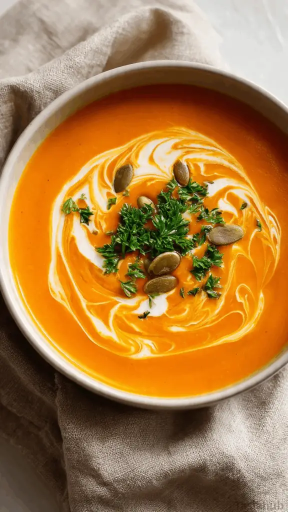 carrot ginger soup recipe