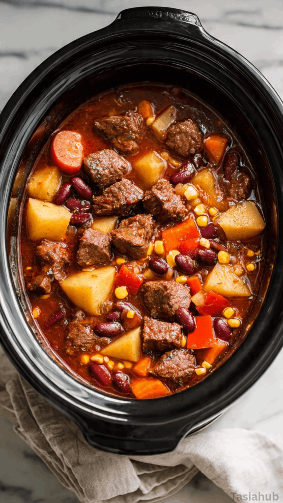 crockpot cowboy stew