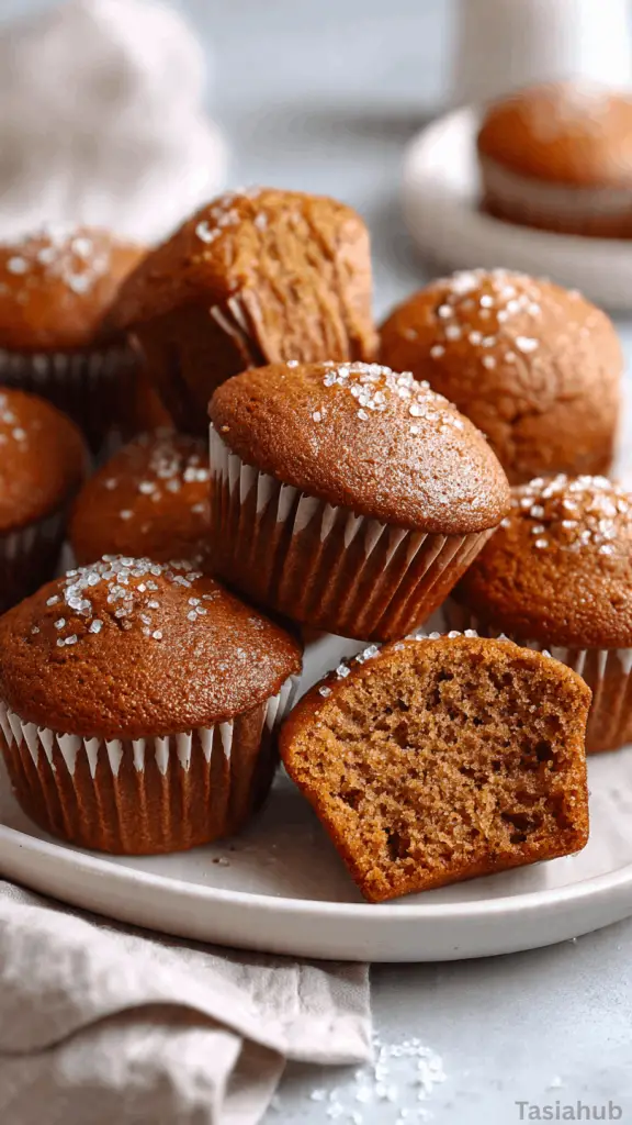 gingerbread muffins