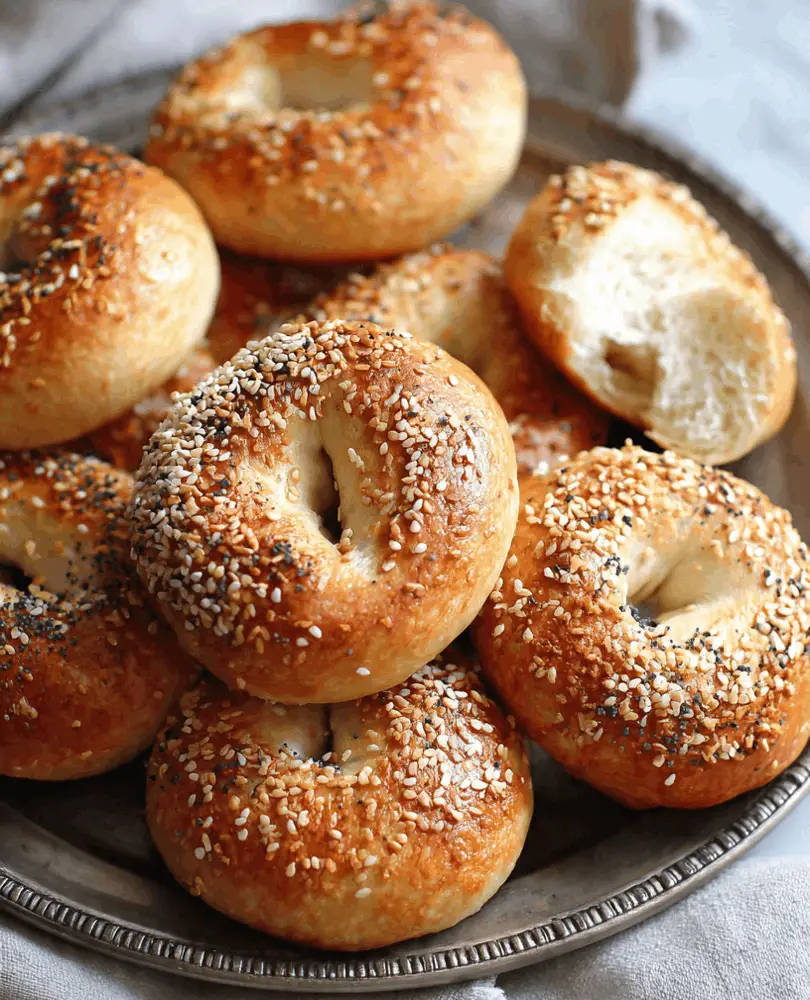 high protein bagels