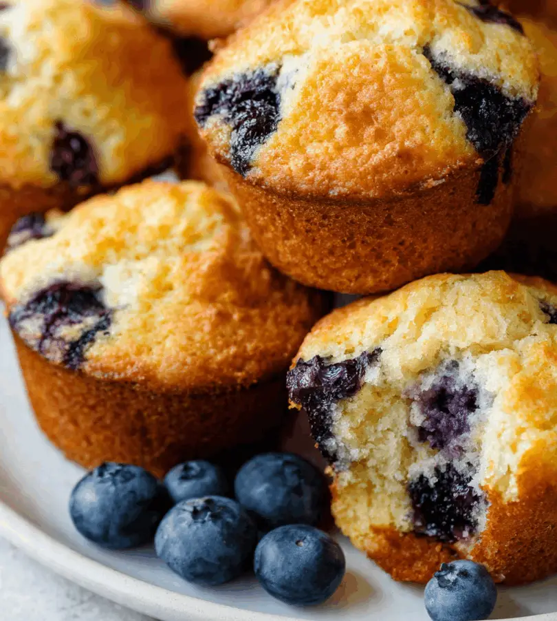 high protein blueberry muffins