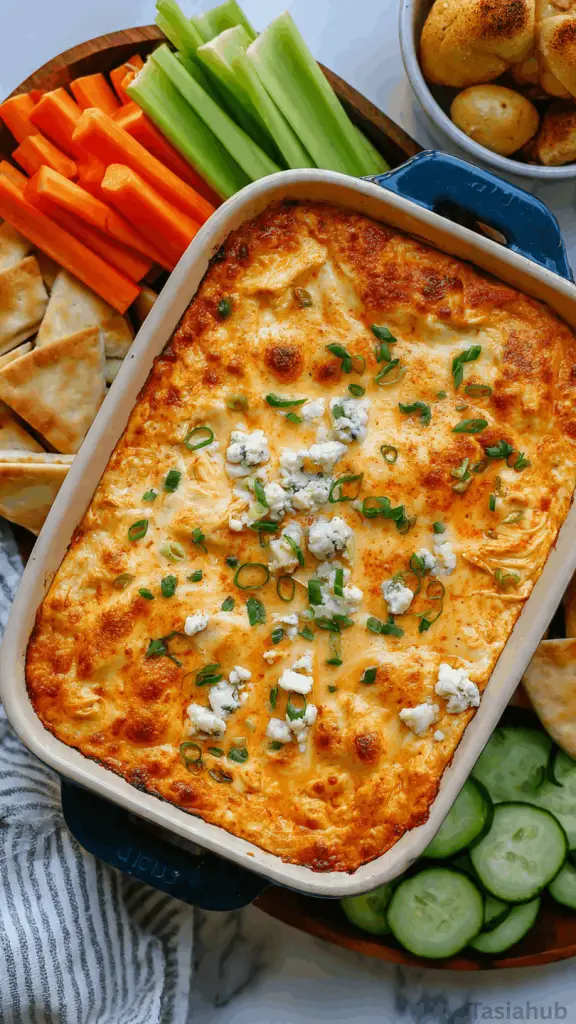 high protein buffalo chicken dip