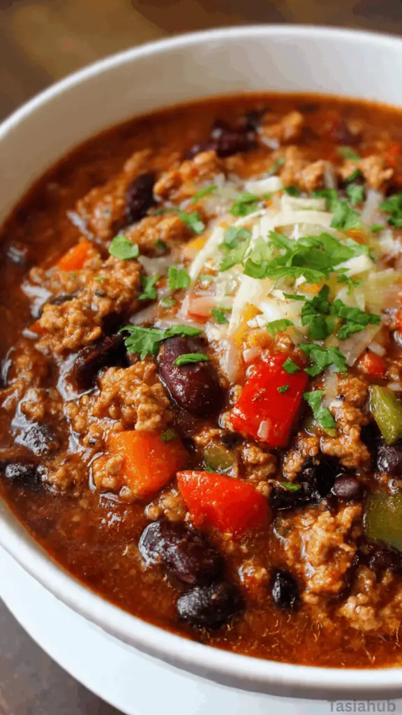 high protein chili