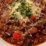 high protein chili