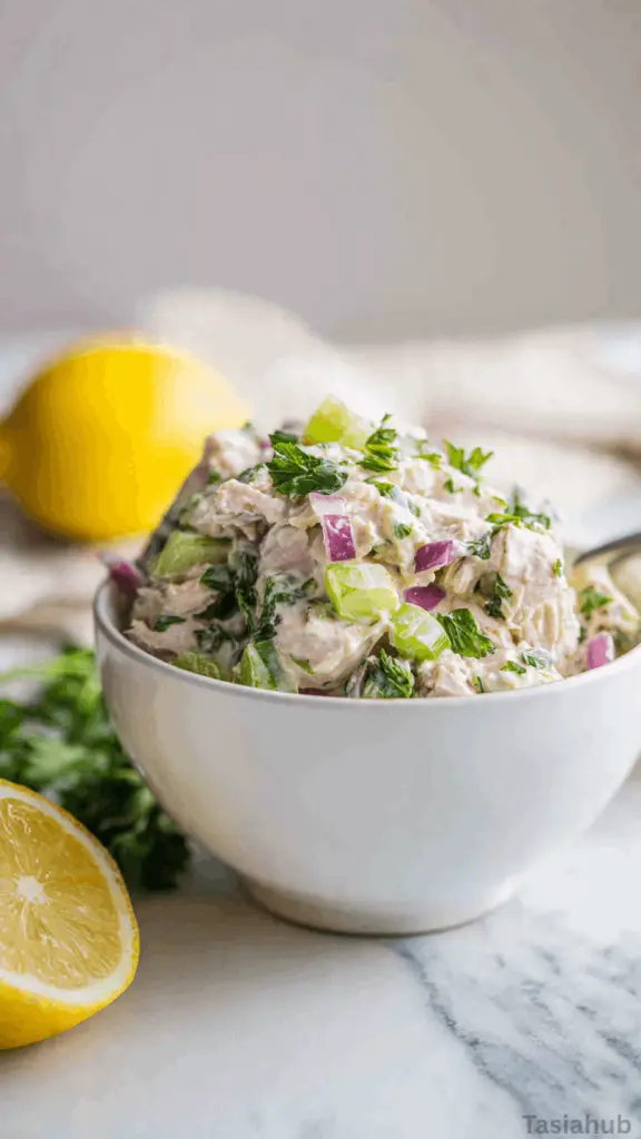 high protein tuna salad