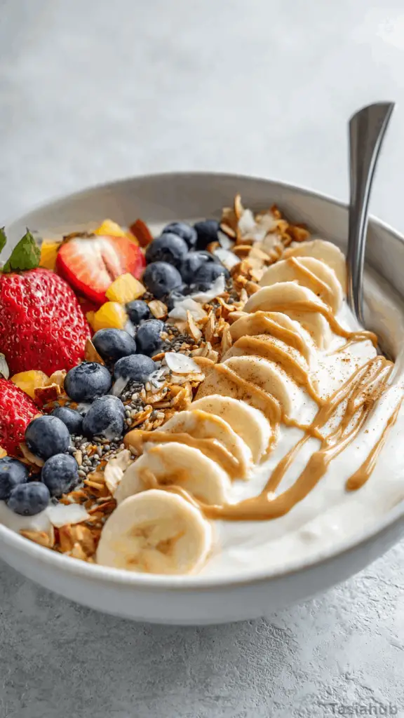 high protein yogurt bowl recipe
