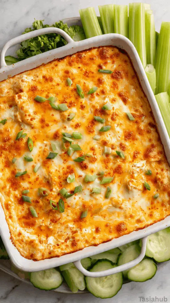 keto buffalo chicken dip