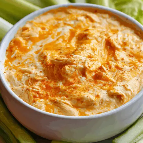 keto buffalo chicken dip