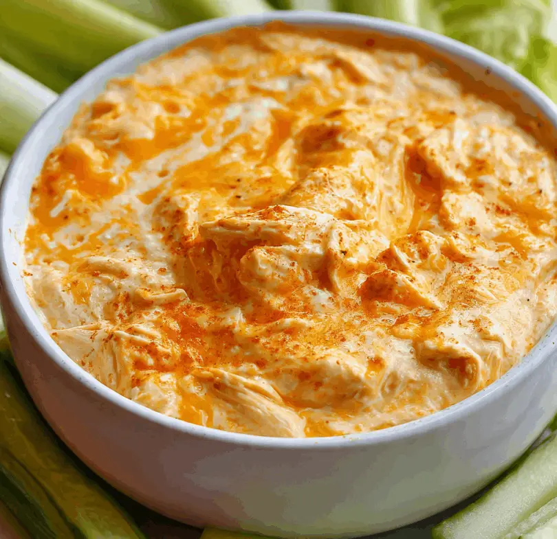 keto buffalo chicken dip