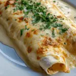 keto white chicken enchiladas