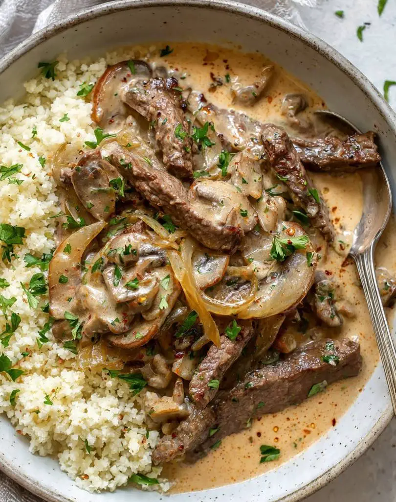 keto stroganoff