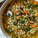 mushroom barley soup