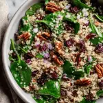 quinoa cranberry pecan salad