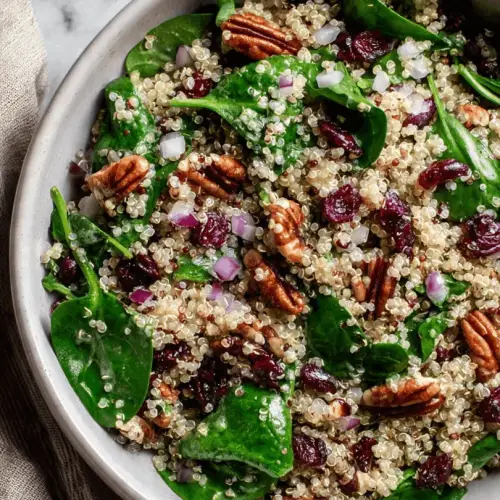 quinoa cranberry pecan salad