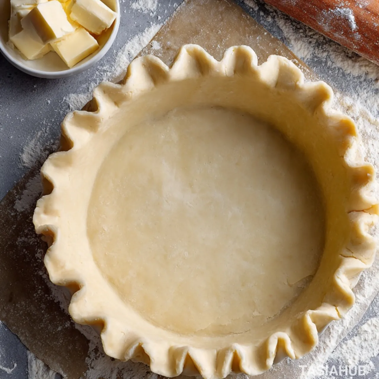 Homemade pie crust