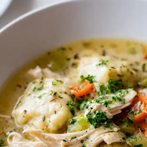 crockpot chicken dumpling soup
