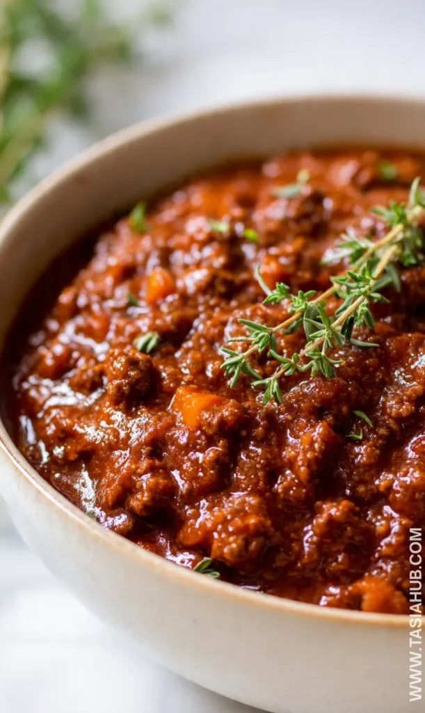 crockpot bolognese sauce
