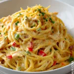 crockpot chicken spaghetti