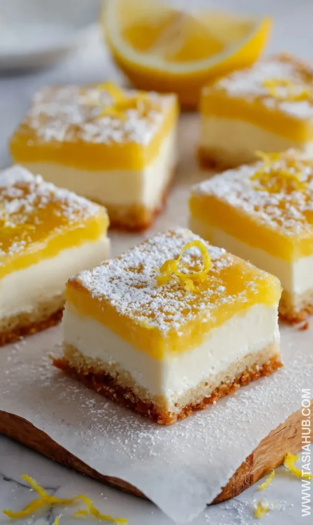 lazy day lemon cream pie bars