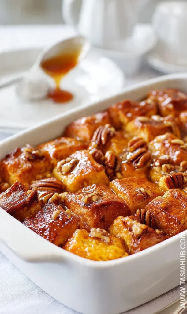 pecan pie bread pudding