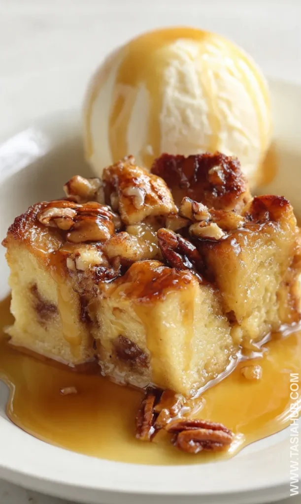 pecan pie bread pudding recipe