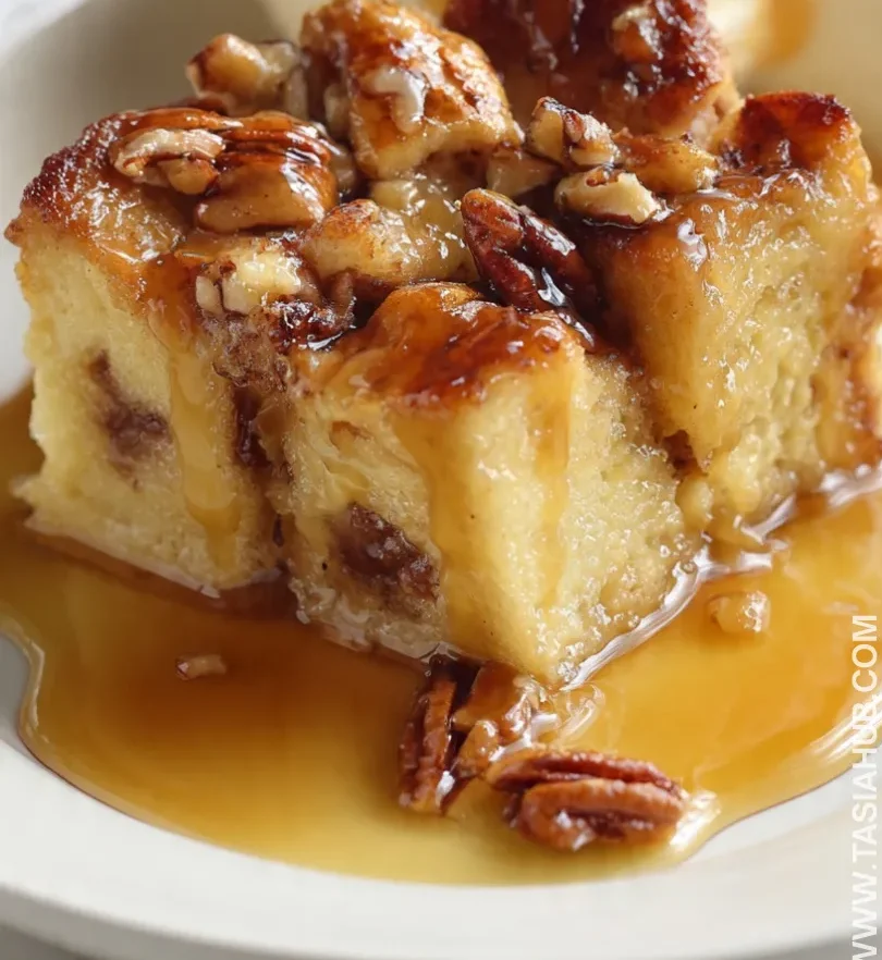 pecan pie bread pudding