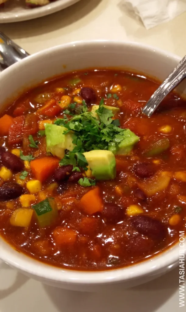 slow cooker vegetarian chili
