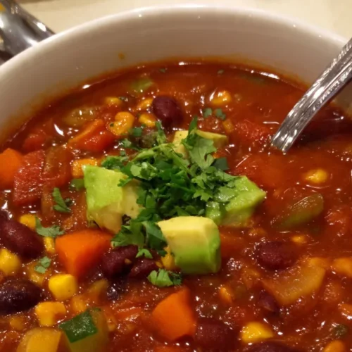 crockpot vegetarian chili