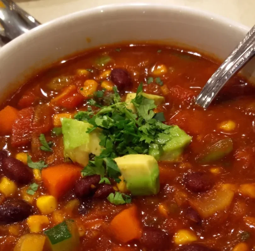 crockpot vegetarian chili